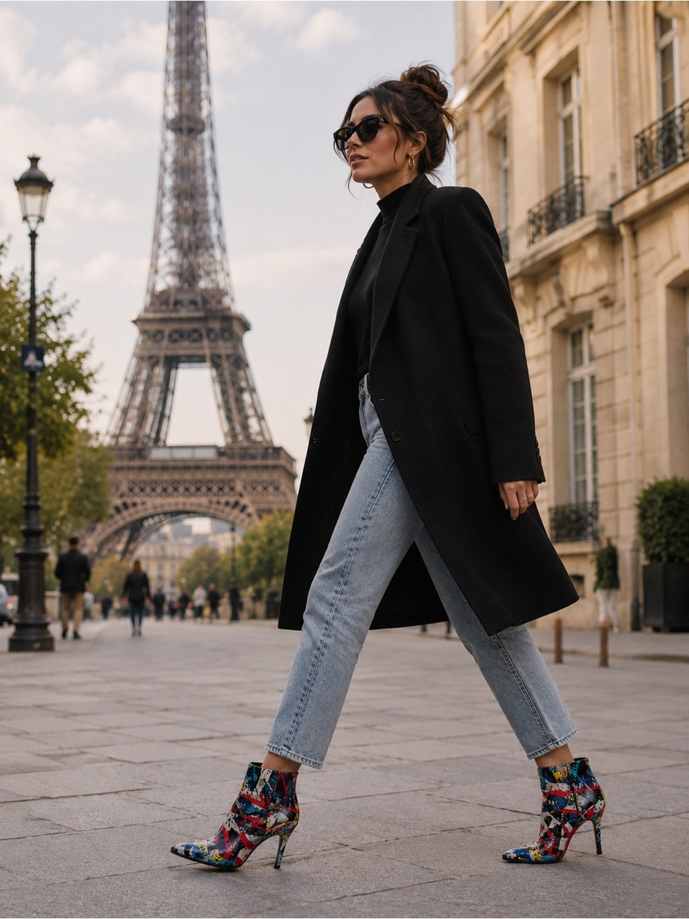 RARE Christian Louboutin Gorgona 100 Loubiballage Boots 39.5 NWOT Emily in Paris